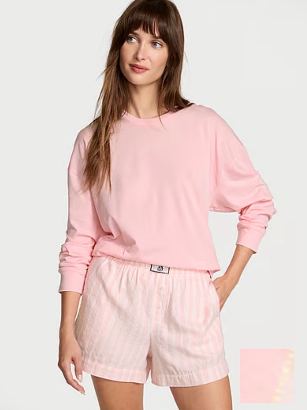Light Pink Long Sleeve Top